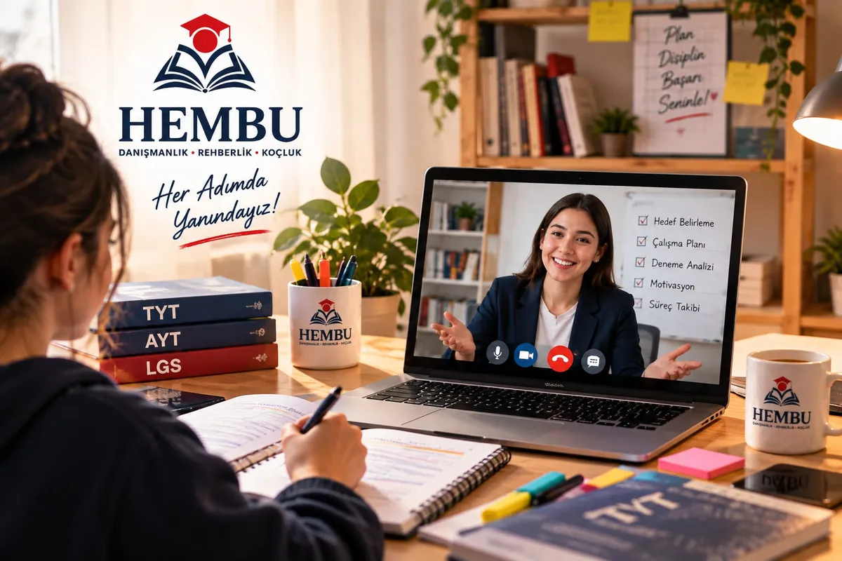 LGS öğrencisinin koçuyla online görüşmesi